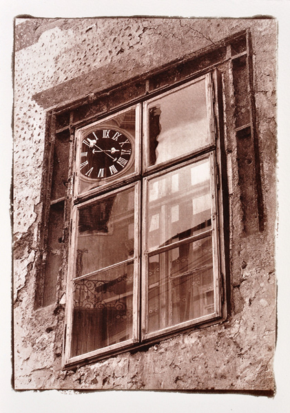 Banska Stiavnica 2004 , argentotype , Van Dyke brown